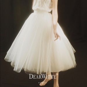 Wedding skirt long tutu